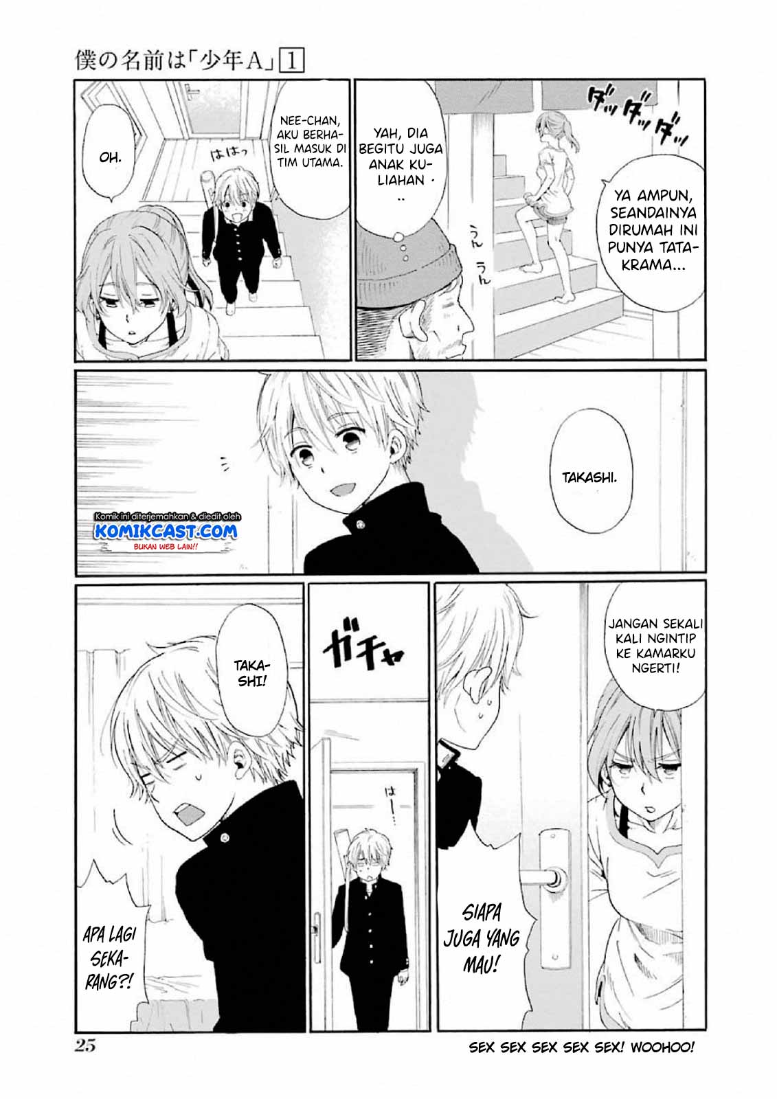 Boku no Namae wa “Shounen A” Chapter 01 Gambar 27