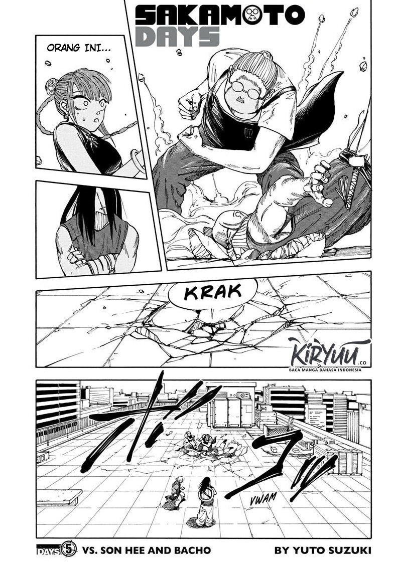 Baca Manga Sakamoto Days Chapter 05 Gambar 2