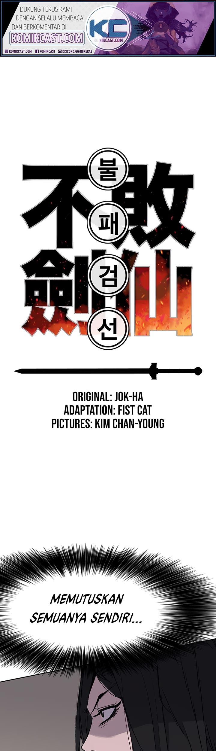 Baca Komik The Undefeatable Swordsman Chapter 45 Gambar 1