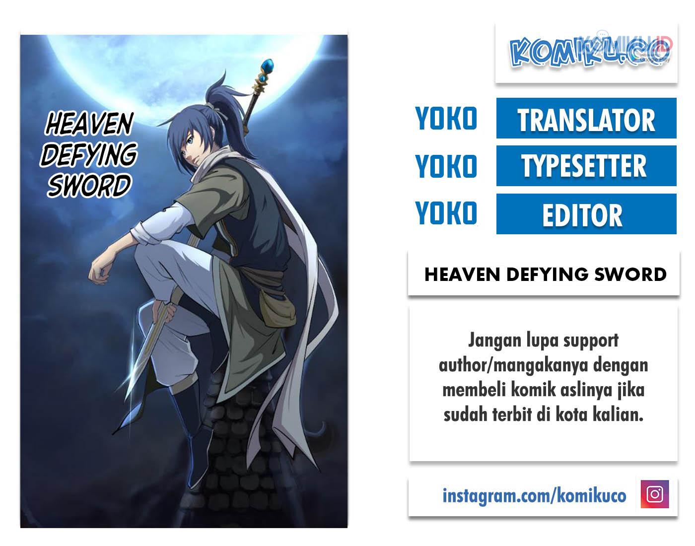 Baca Komik Heaven Defying Sword Chapter 113 Gambar 1
