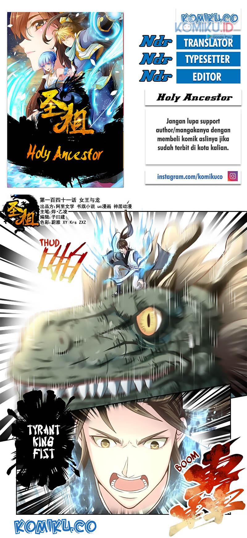 Baca Komik Holy Ancestor Chapter 141 Gambar 1