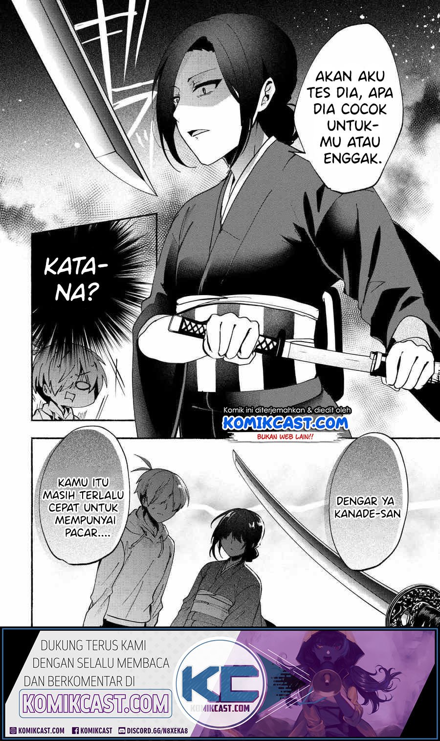 Pashiri na Boku to Koisuru Banchou-san Chapter 76 Gambar 5