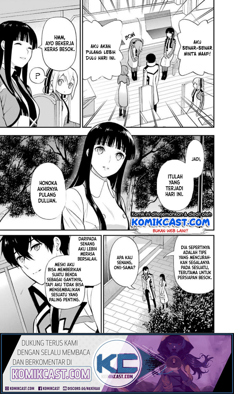 Mahouka Koukou no Rettousei – Raihousha-hen Chapter 18 Gambar 12