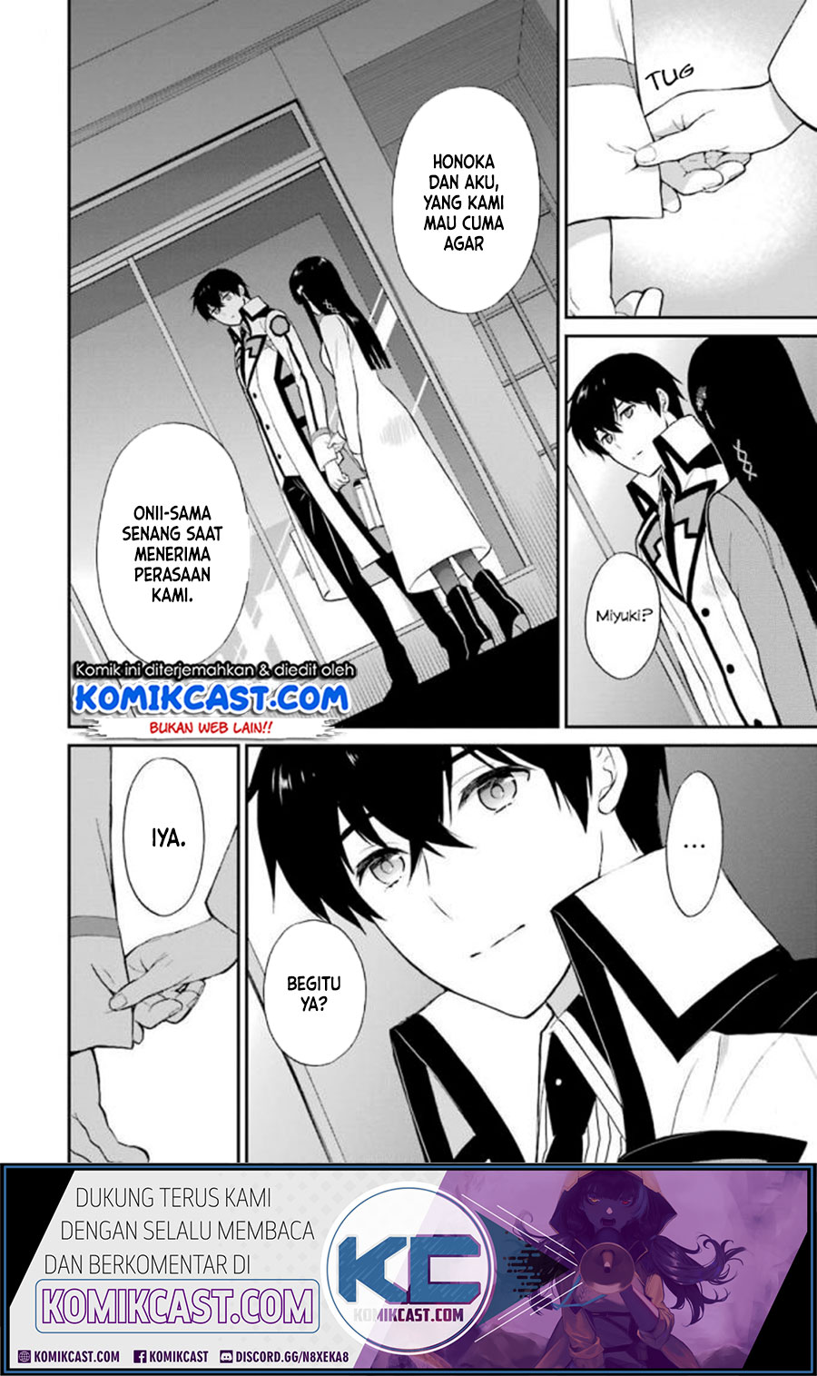 Mahouka Koukou no Rettousei – Raihousha-hen Chapter 18 Gambar 13