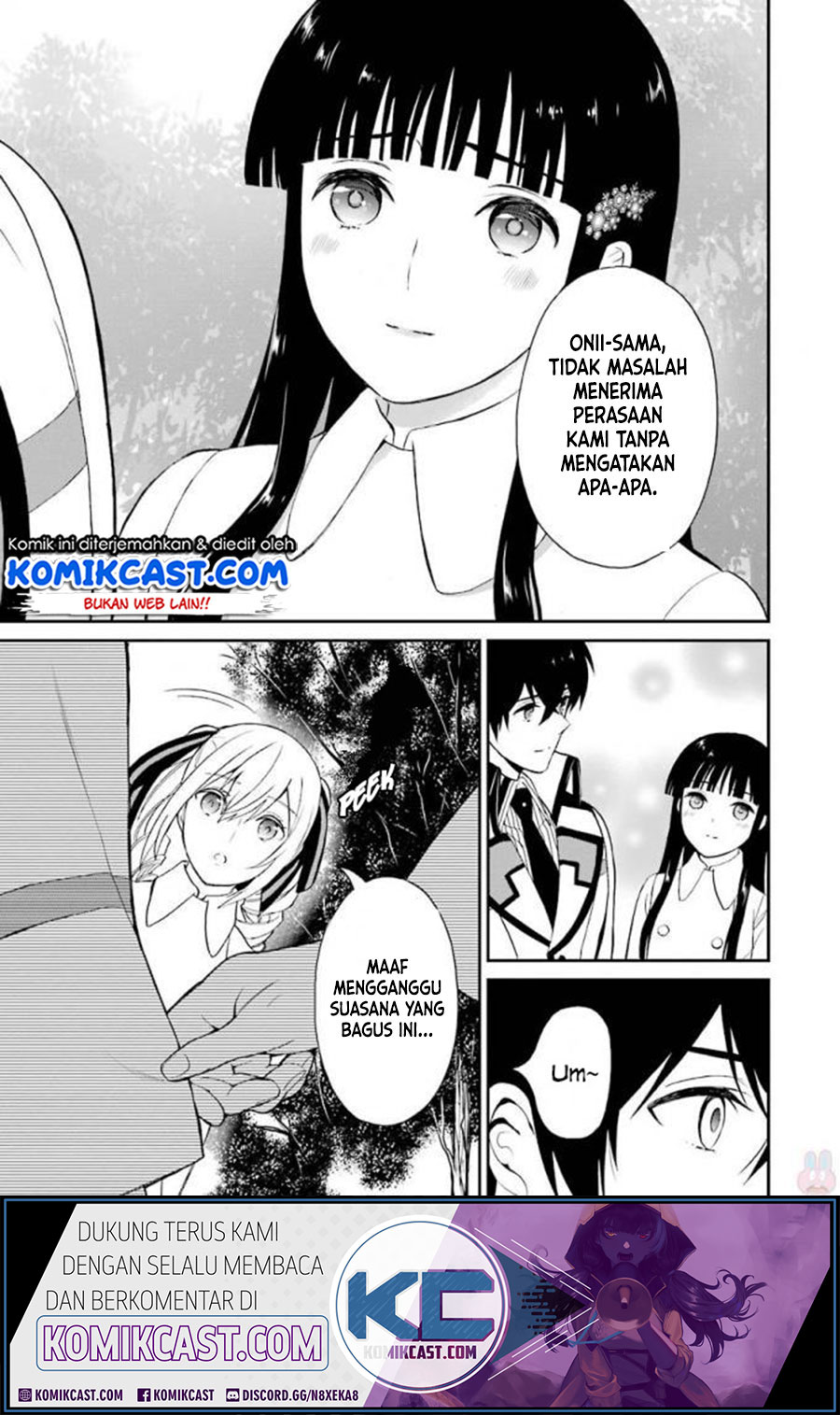 Mahouka Koukou no Rettousei – Raihousha-hen Chapter 18 Gambar 14