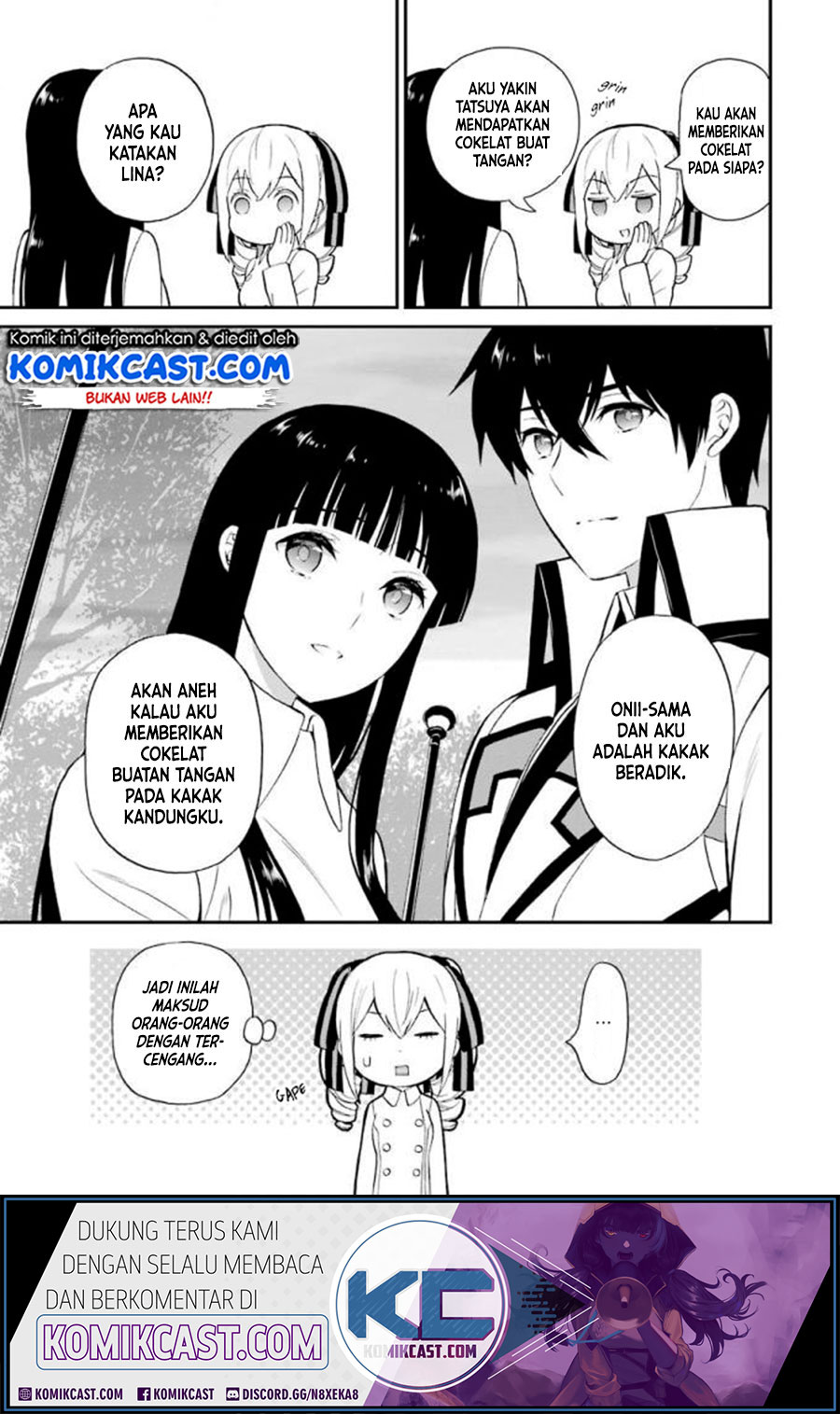 Mahouka Koukou no Rettousei – Raihousha-hen Chapter 18 Gambar 16