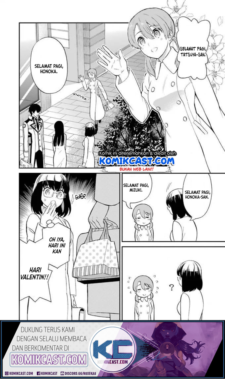 Mahouka Koukou no Rettousei – Raihousha-hen Chapter 18 Gambar 23