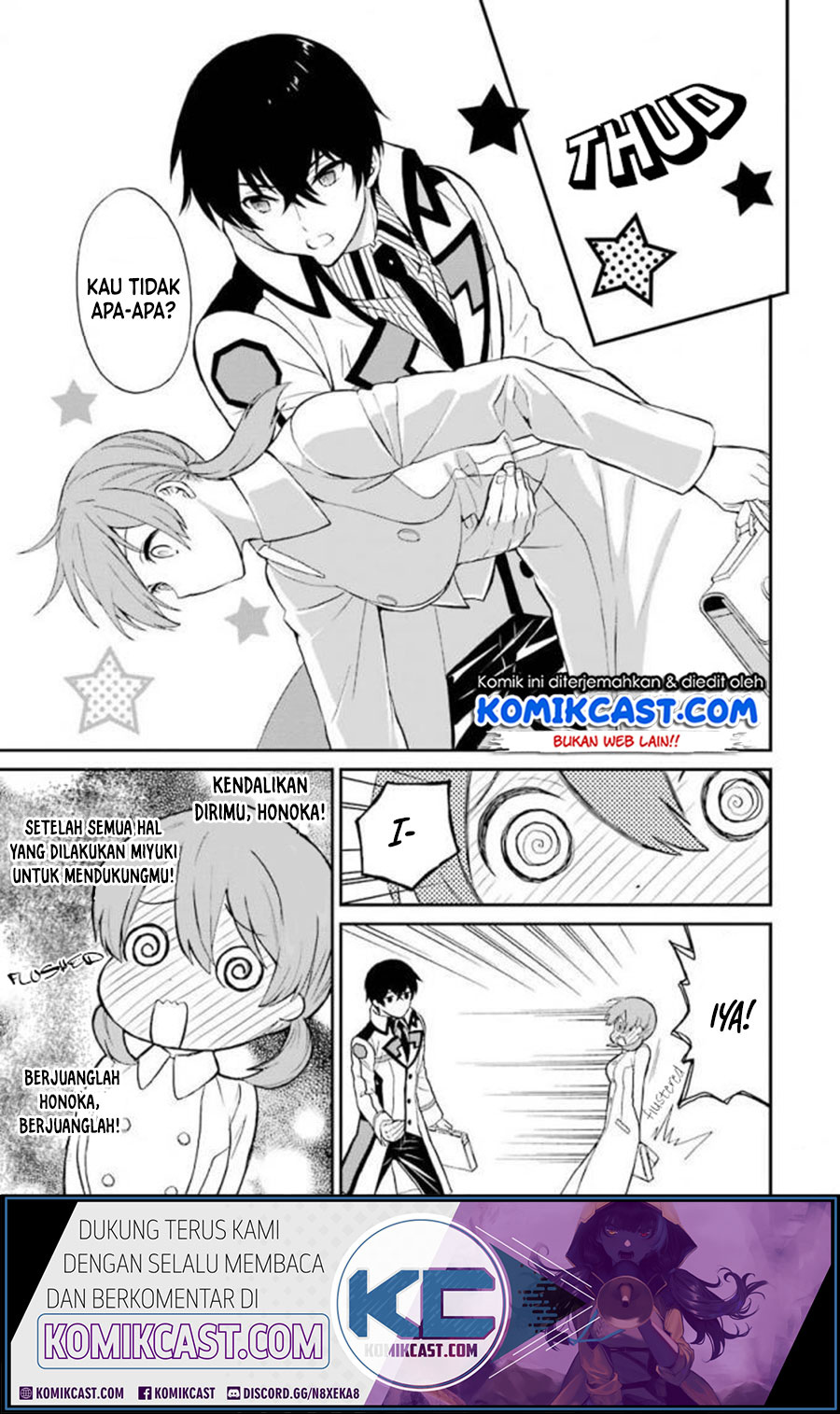Mahouka Koukou no Rettousei – Raihousha-hen Chapter 18 Gambar 26