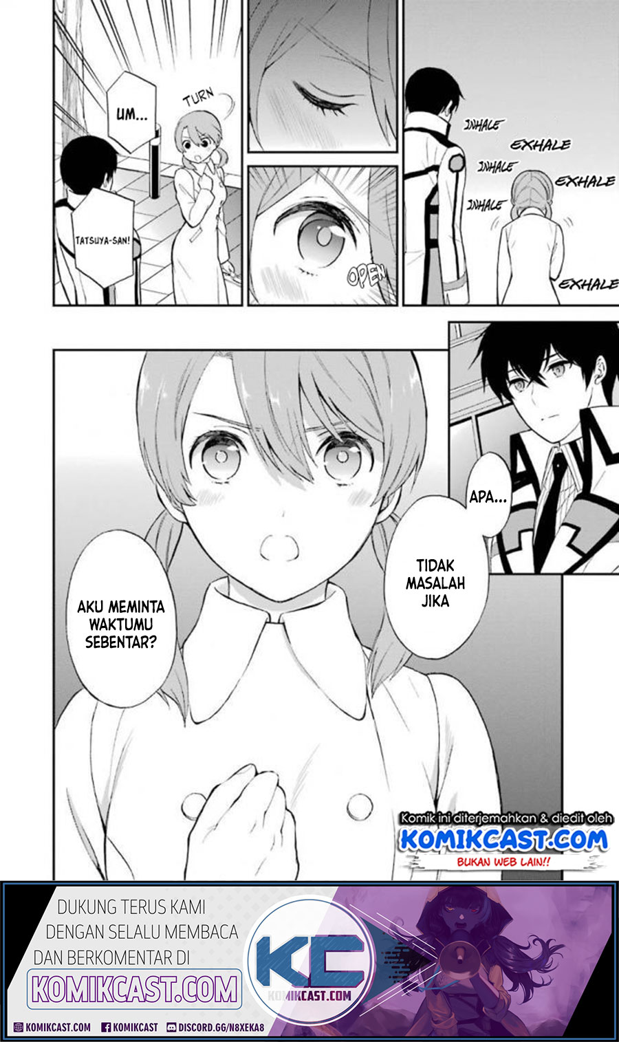 Mahouka Koukou no Rettousei – Raihousha-hen Chapter 18 Gambar 27