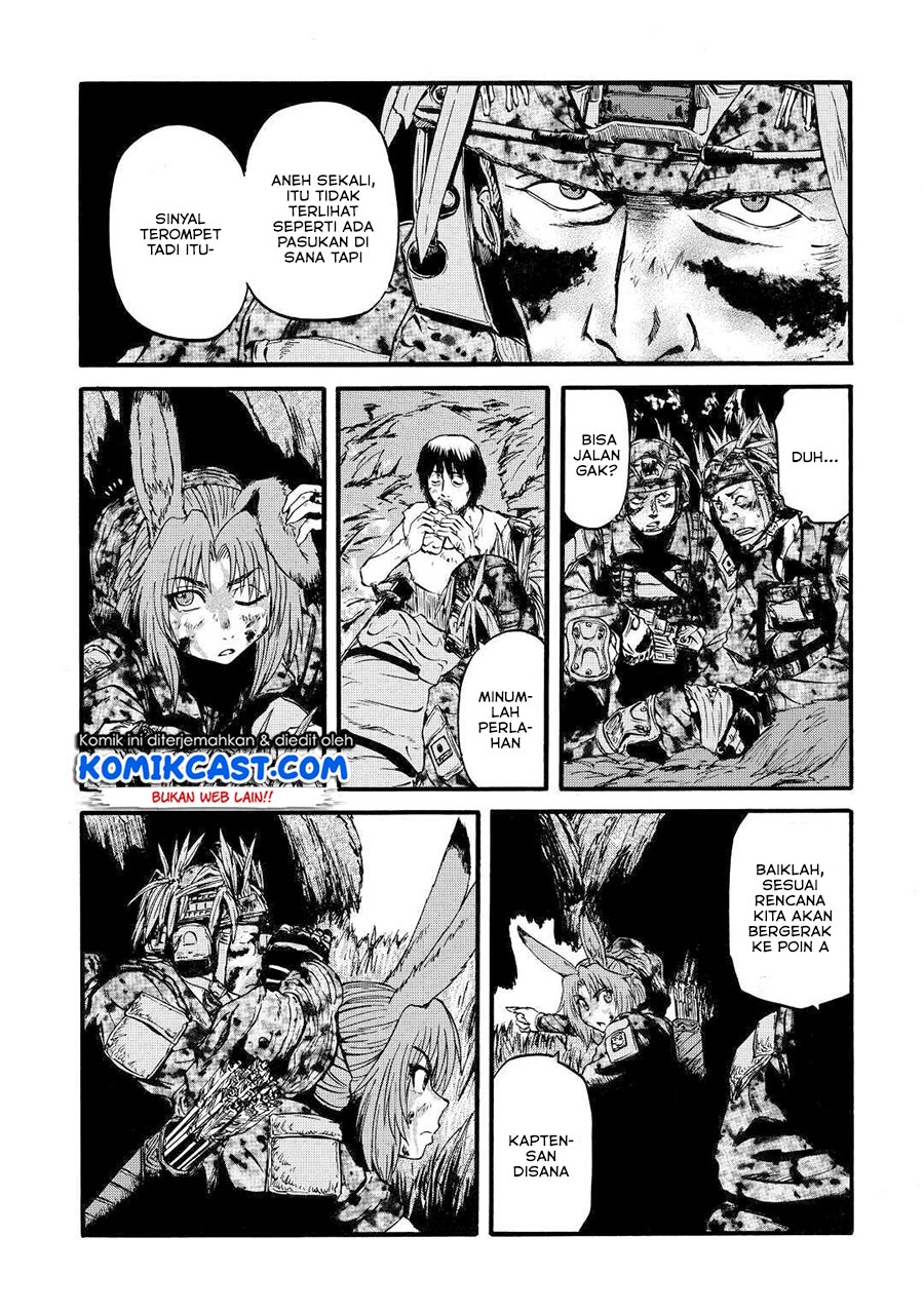 Gate – Jietai Kare no Chi nite Kaku Tatakeri Chapter 100 Gambar 27