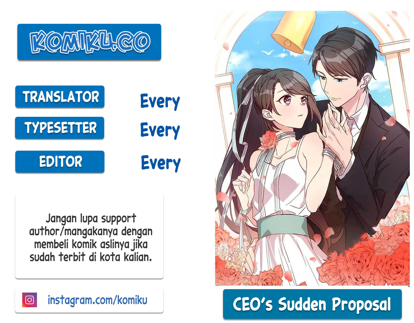 Baca Komik CEO’s Sudden Proposal Chapter 101 Gambar 1