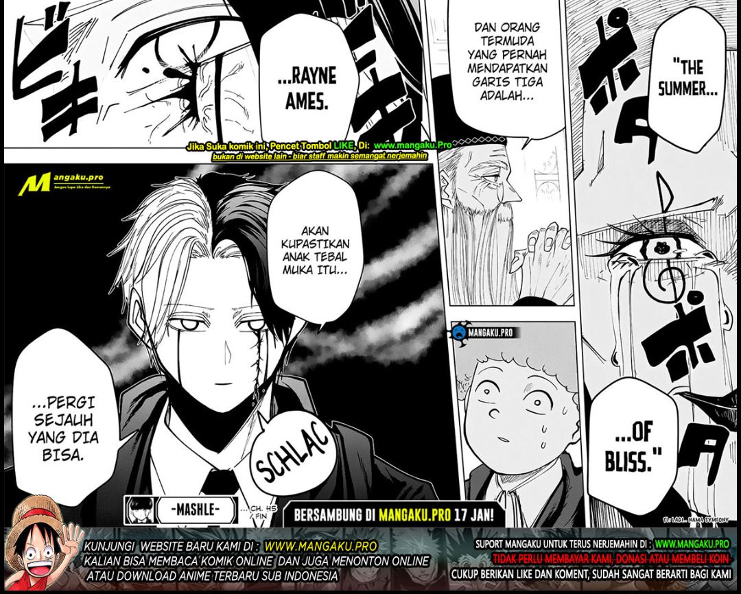 Mashle: Magic and Muscles Chapter 45 Gambar 19