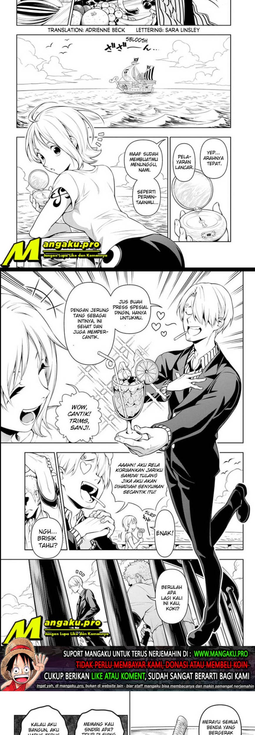Baca Manga Shokugeki no Sanji Chapter 02 Gambar 2
