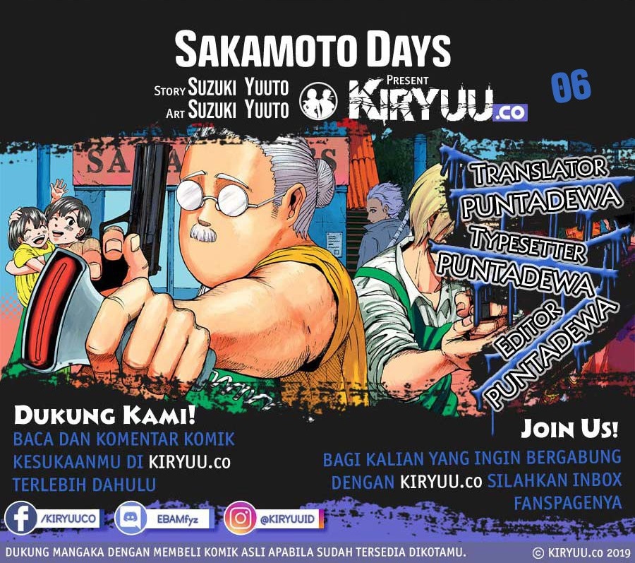 Baca Komik Sakamoto Days Chapter 06 Gambar 1
