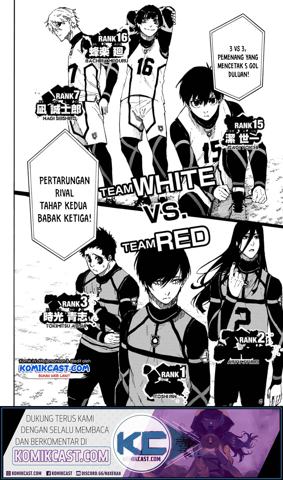 Manga Blue Lock Chapter 45 gambar nomor 2