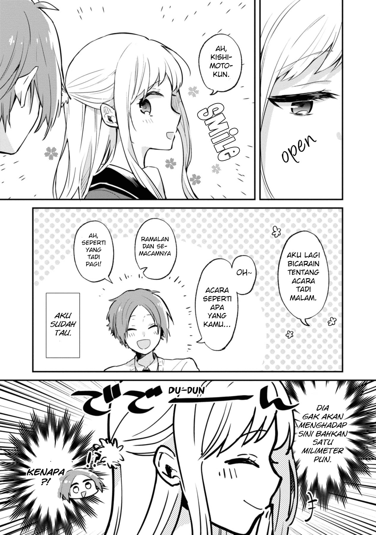 Kimi no Yokogao shika Mirenai Chapter 01 Gambar 8