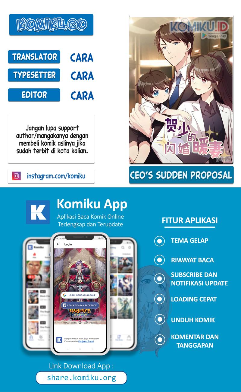 Baca Komik CEO’s Sudden Proposal Chapter 104 Gambar 1