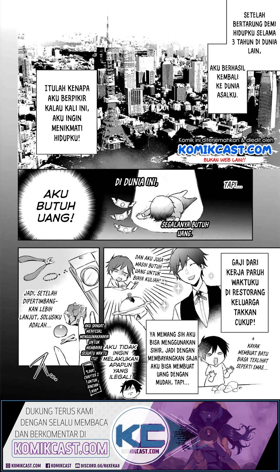 Kikanshita Yuusha no Gojitsudan Chapter 08 Gambar 4