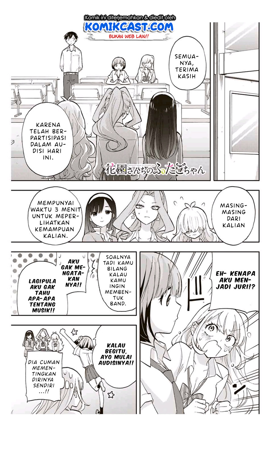 Baca Komik Hanazono Twins Chapter 26 Gambar 1