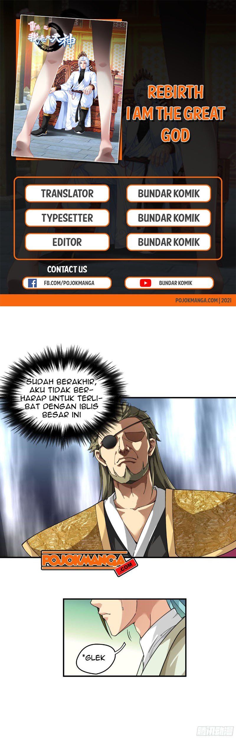 Baca Komik Rebirth I Am The Great God Chapter 19 Gambar 1