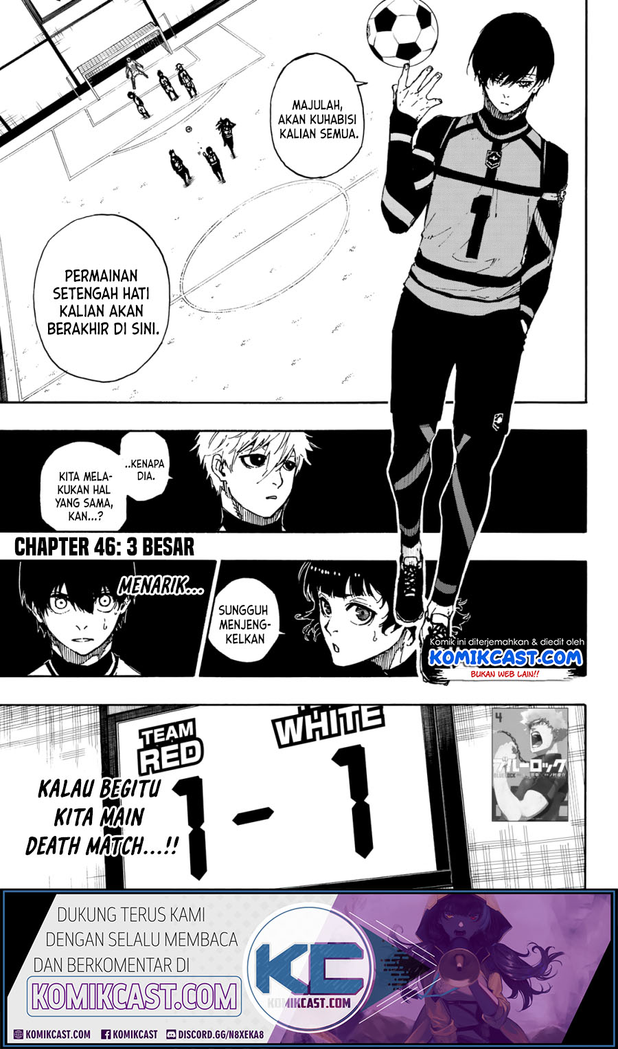 Baca Komik Blue Lock Chapter 46 Gambar 1