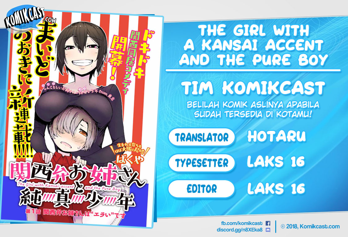 Baca Komik The Girl with a Kansai Accent and the Pure Boy Chapter 09 Gambar 1