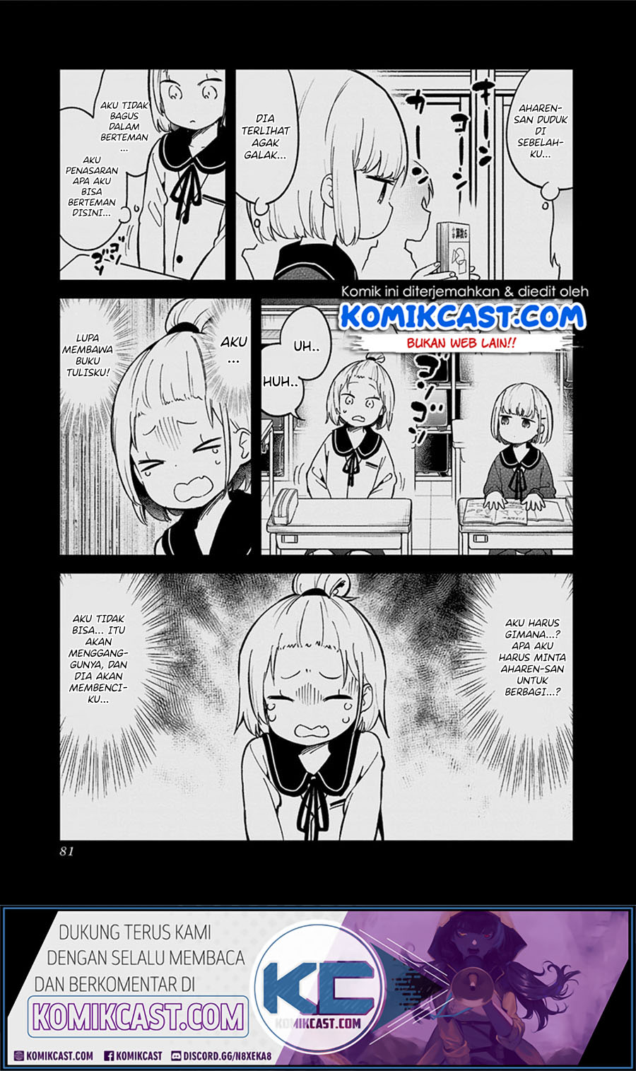 Aharen-san wa Hakarenai Chapter 72 Gambar 9