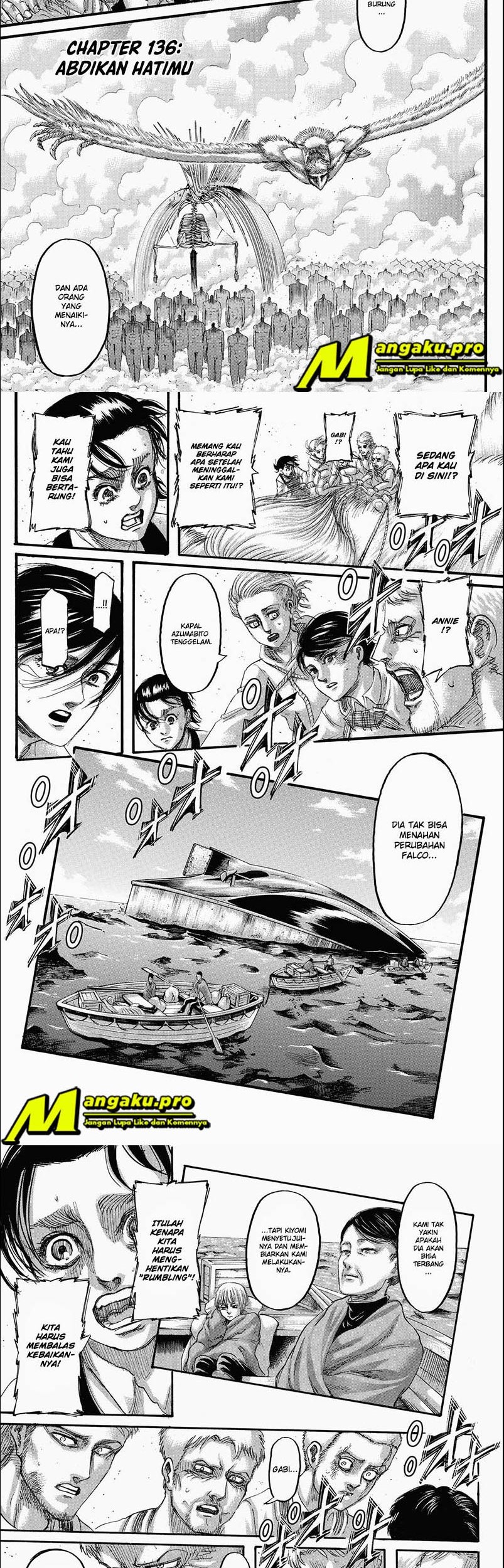 Baca Manga Shingeki no Kyojin Chapter 136.1 Gambar 2