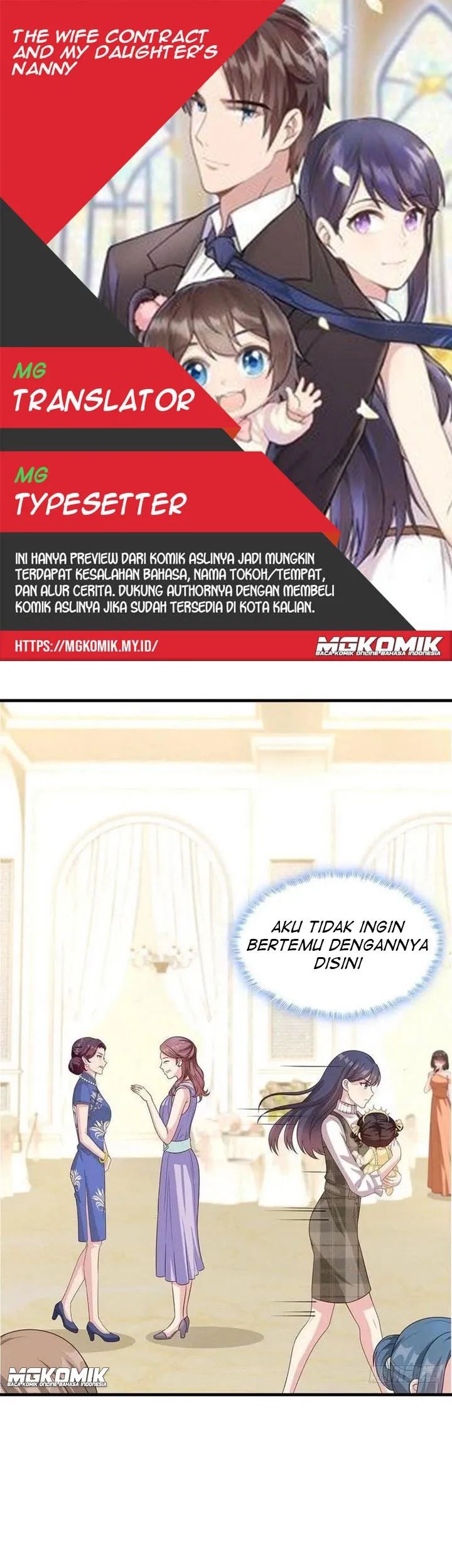 Baca Komik The Wife Contract and My Daughter’s Nanny Chapter 40 Gambar 1