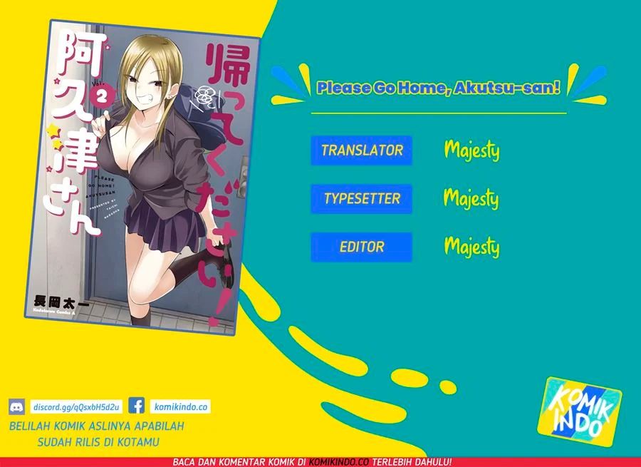 Baca Komik Please Go Home, Akutsu-san! Chapter 13 Gambar 1