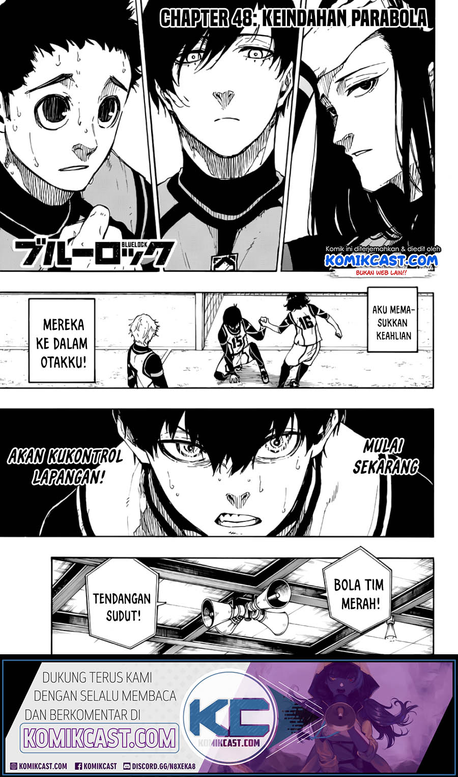 Komik Blue Lock Chapter 48 gambar nomor 1