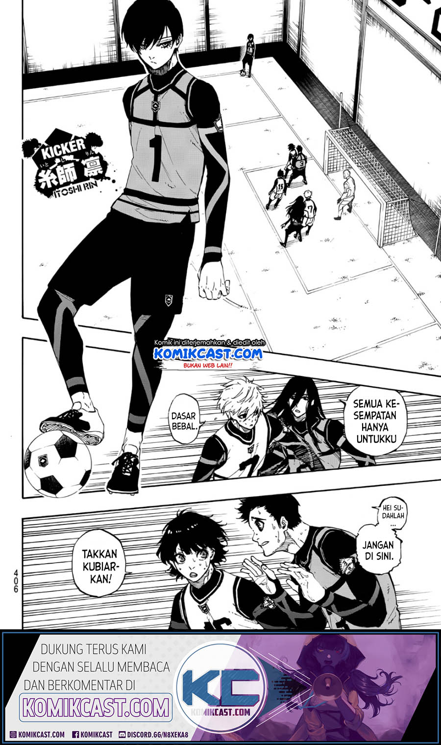 Manga Blue Lock Chapter 48 gambar nomor 2