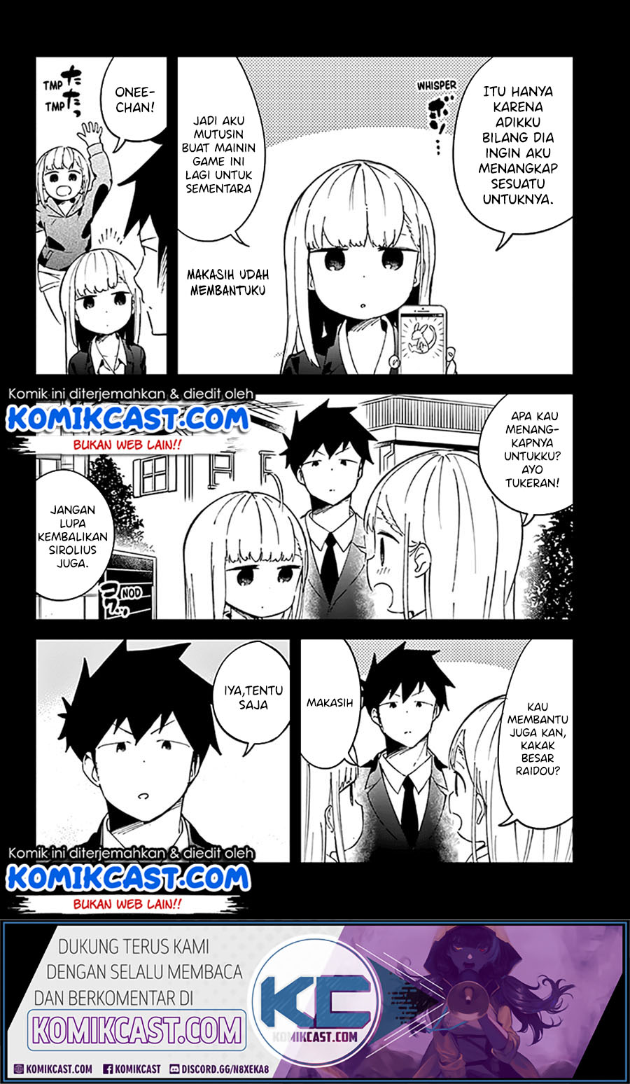 Aharen-san wa Hakarenai Chapter 73 Gambar 10