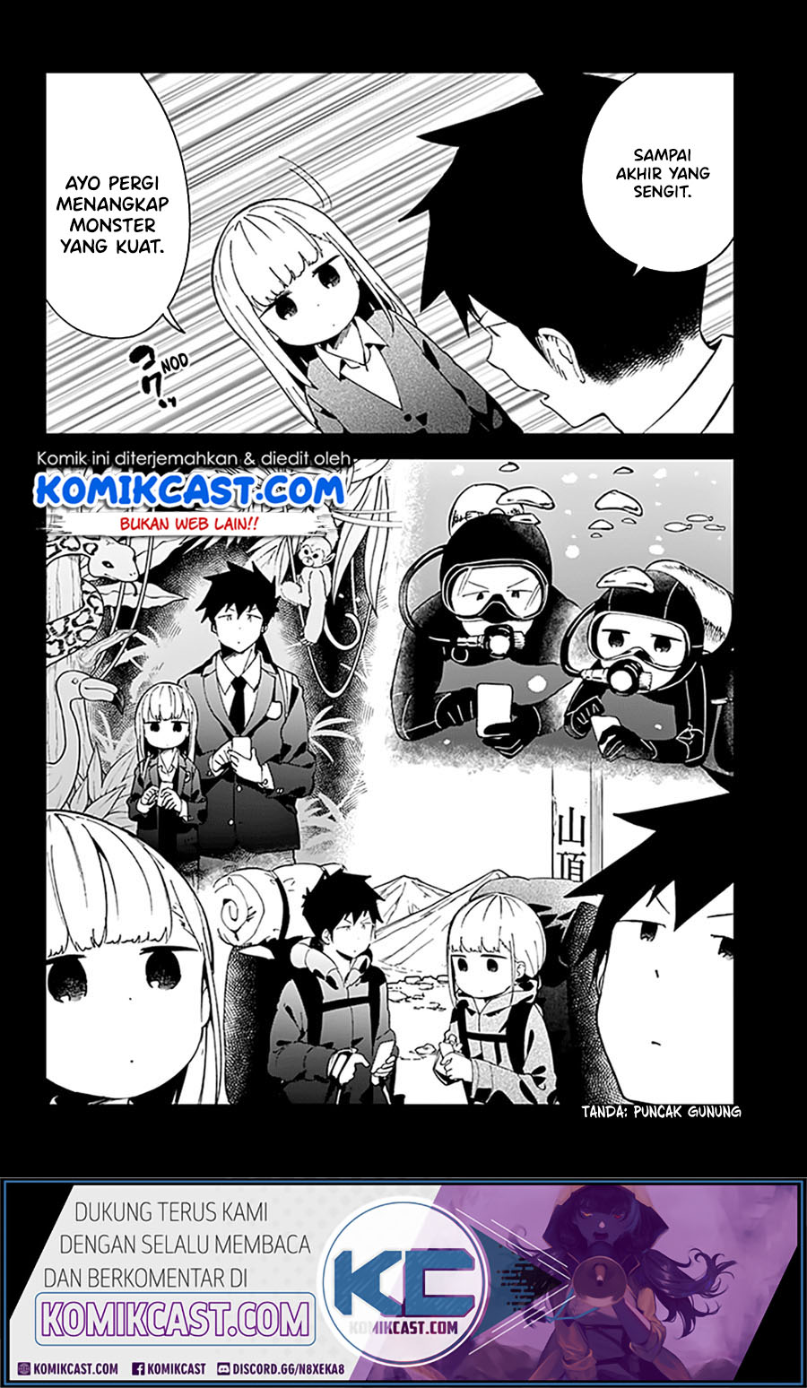 Aharen-san wa Hakarenai Chapter 73 Gambar 8
