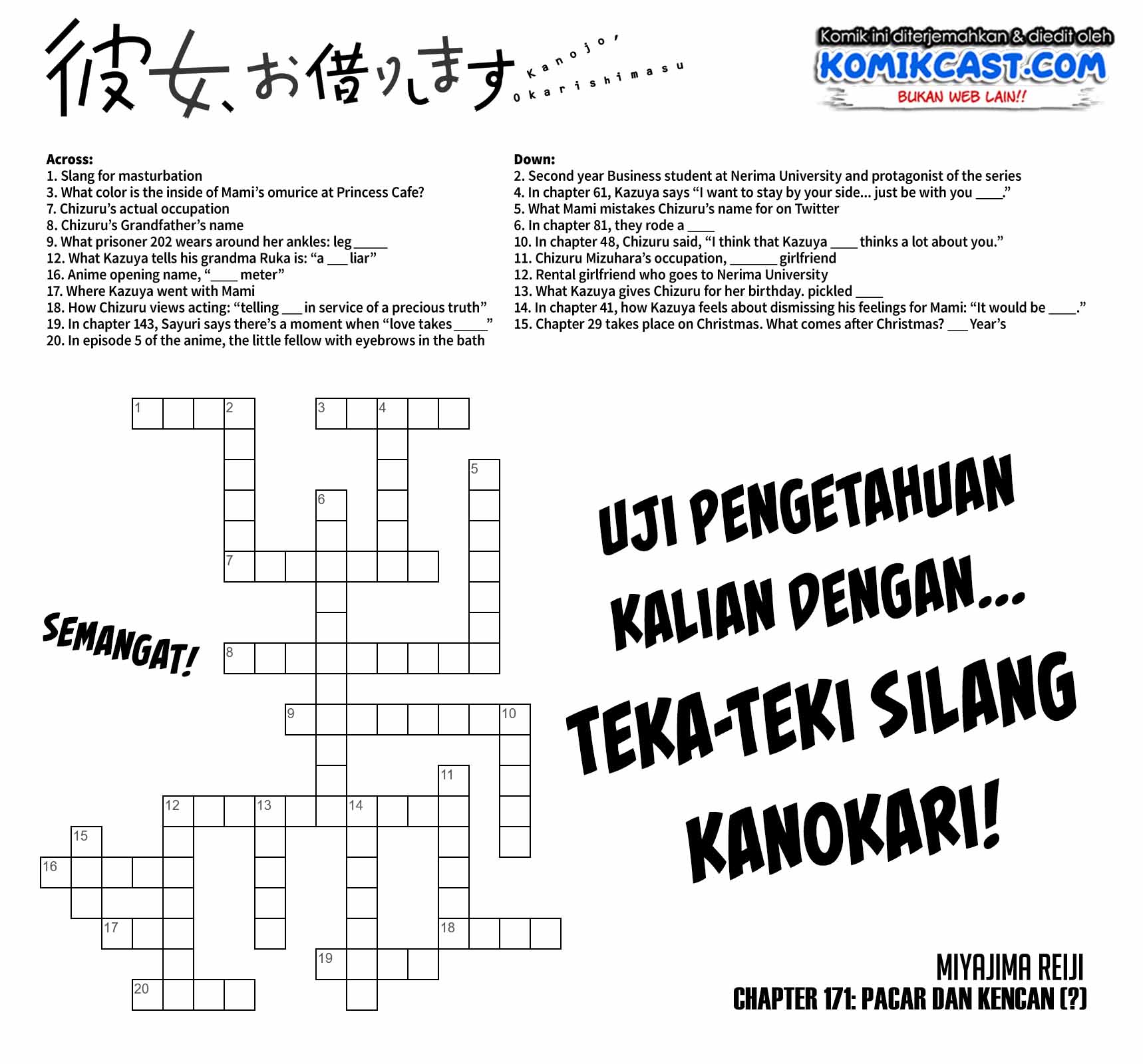Baca Manga Kanojo Okarishimasu Chapter 171 Gambar 2