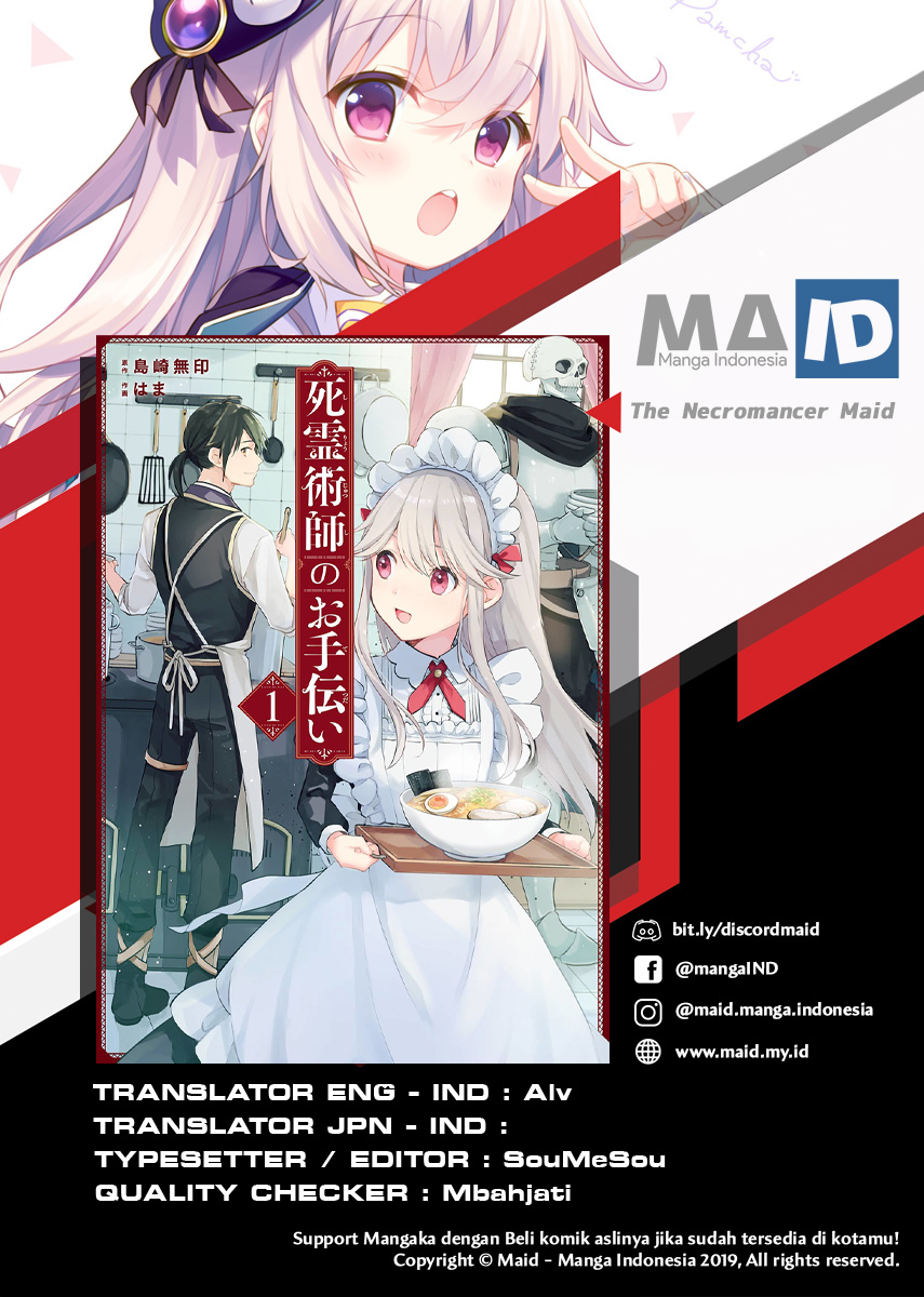 Baca Komik The Necromancer Maid Chapter 03 Gambar 1