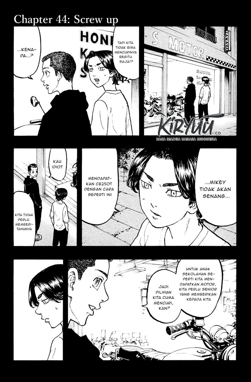 Manga Tokyo卍Revengers Chapter 44 gambar nomor 2