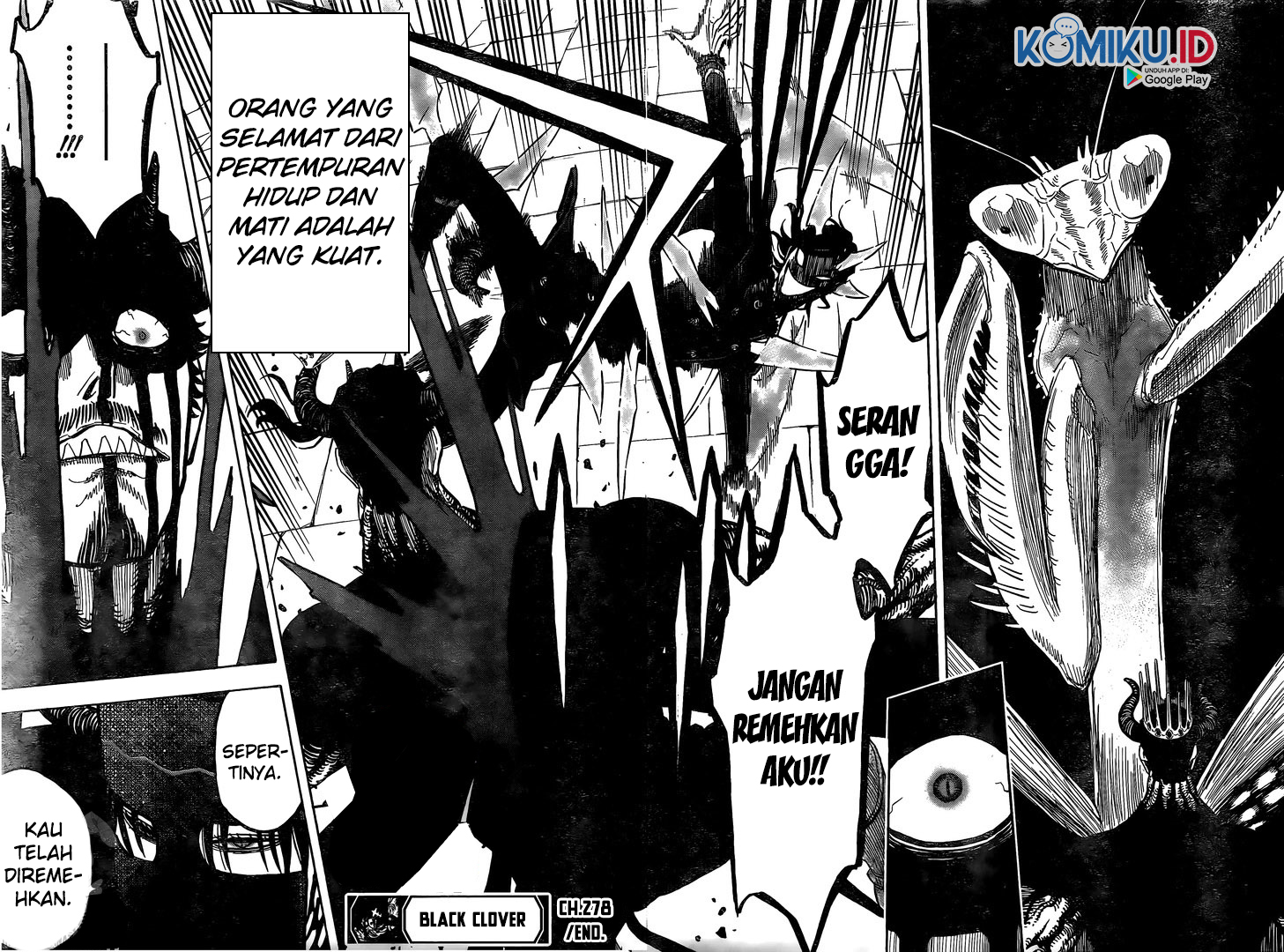 Black Clover Chapter 278 Gambar 18