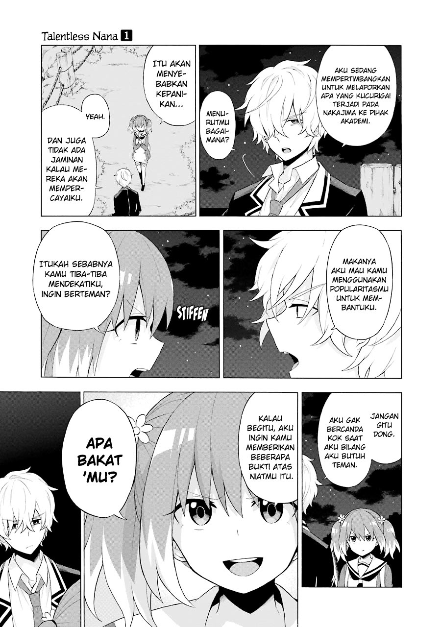 Talentless Nana Chapter 04.1 Gambar 10