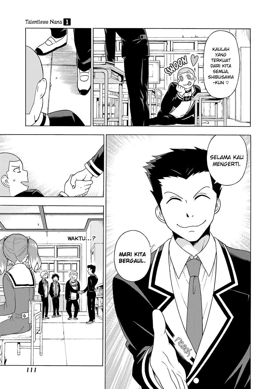 Talentless Nana Chapter 02.2 Gambar 9