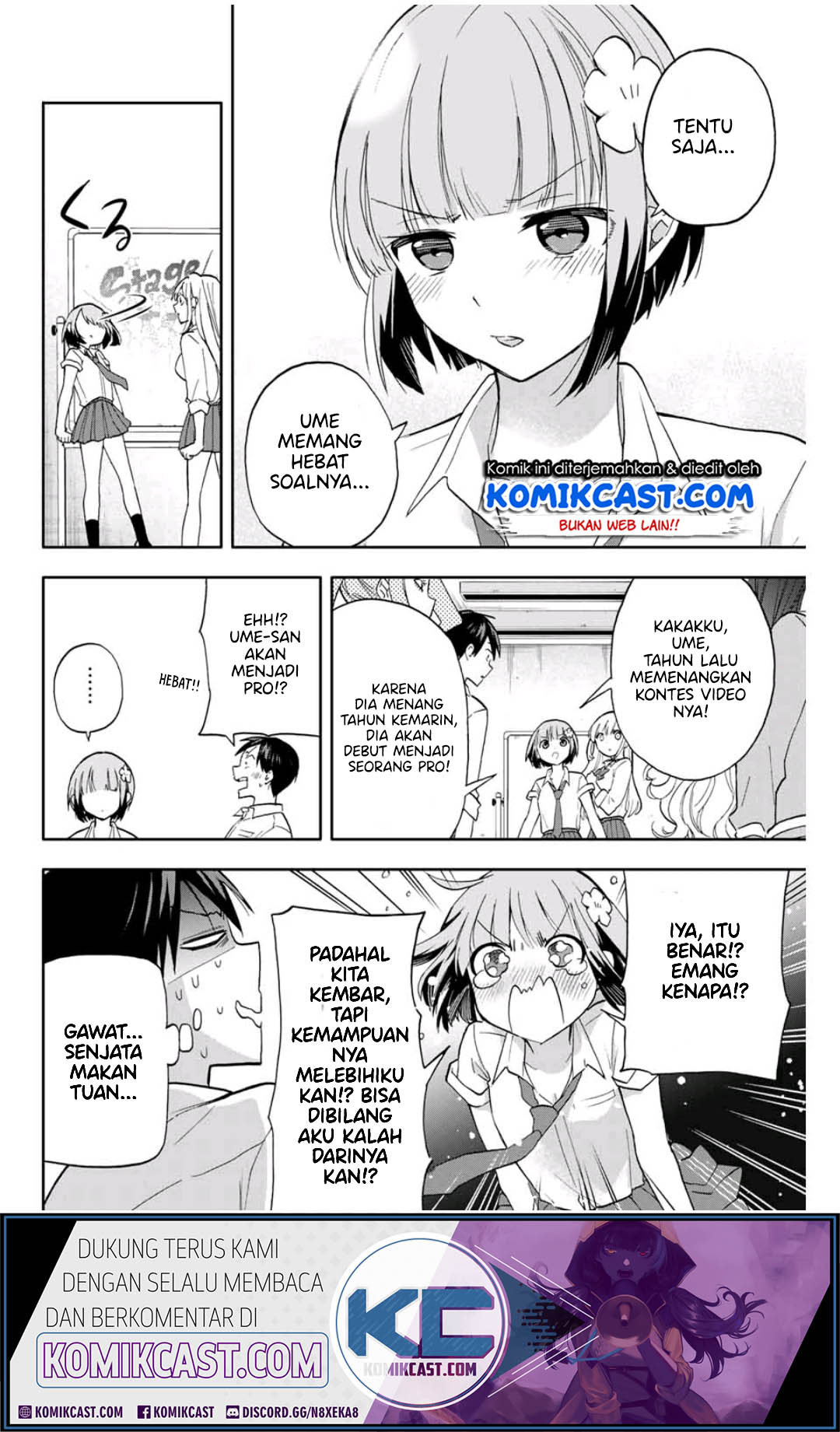 Hanazono Twins Chapter 27 Gambar 9
