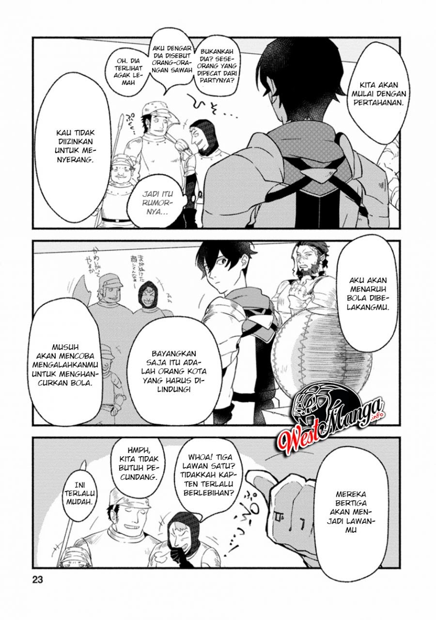 Sono Monban, Saikyou Nitsuki: Tsuihou Sareta Bougyo Ryoku 9999 no Senshi, Outo no Monban Toshite Musou Suru Chapter 01 Gambar 21