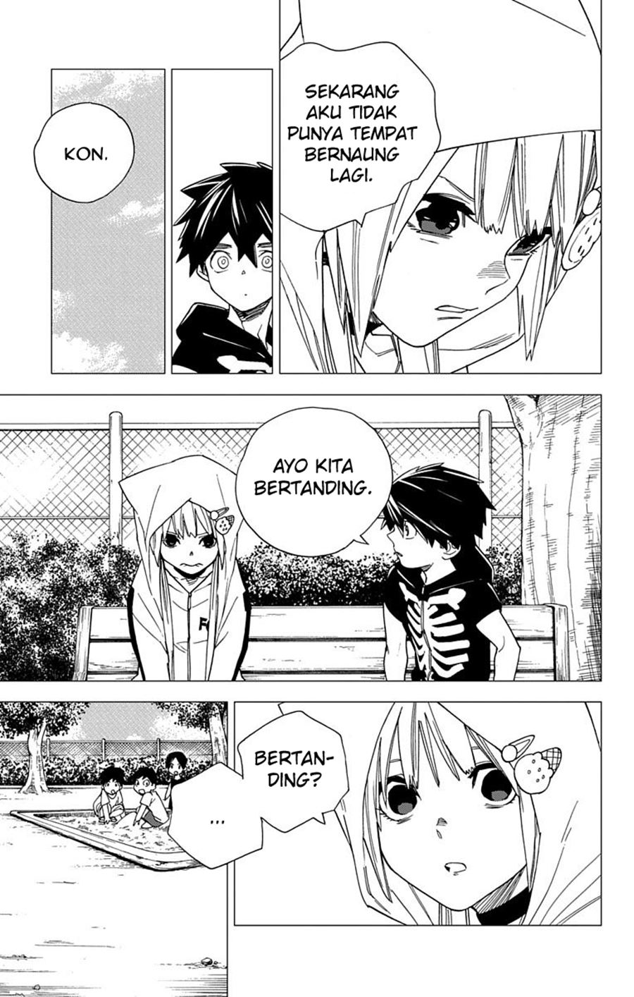 Kemono Jihen Chapter 07 Gambar 36