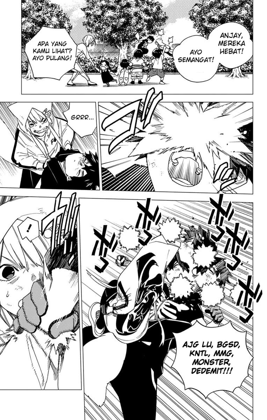Kemono Jihen Chapter 07 Gambar 38