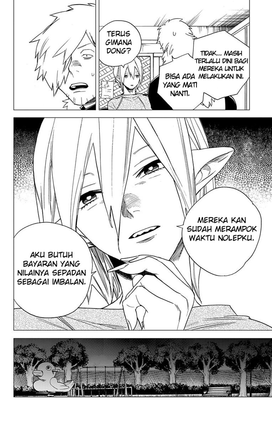 Kemono Jihen Chapter 07 Gambar 45