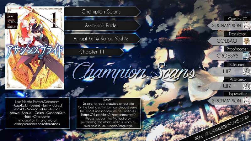 Baca Manga Assassin’s Pride Chapter 11 Gambar 2