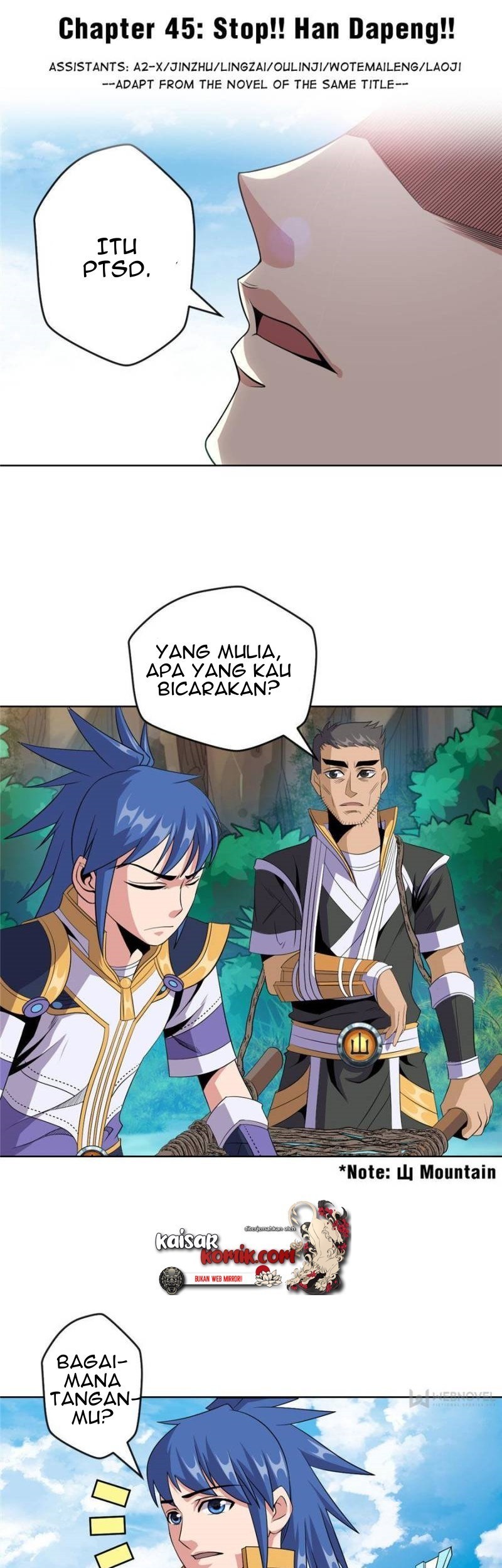 Manhua Doomed To Be A King Chapter 45 gambar nomor 2