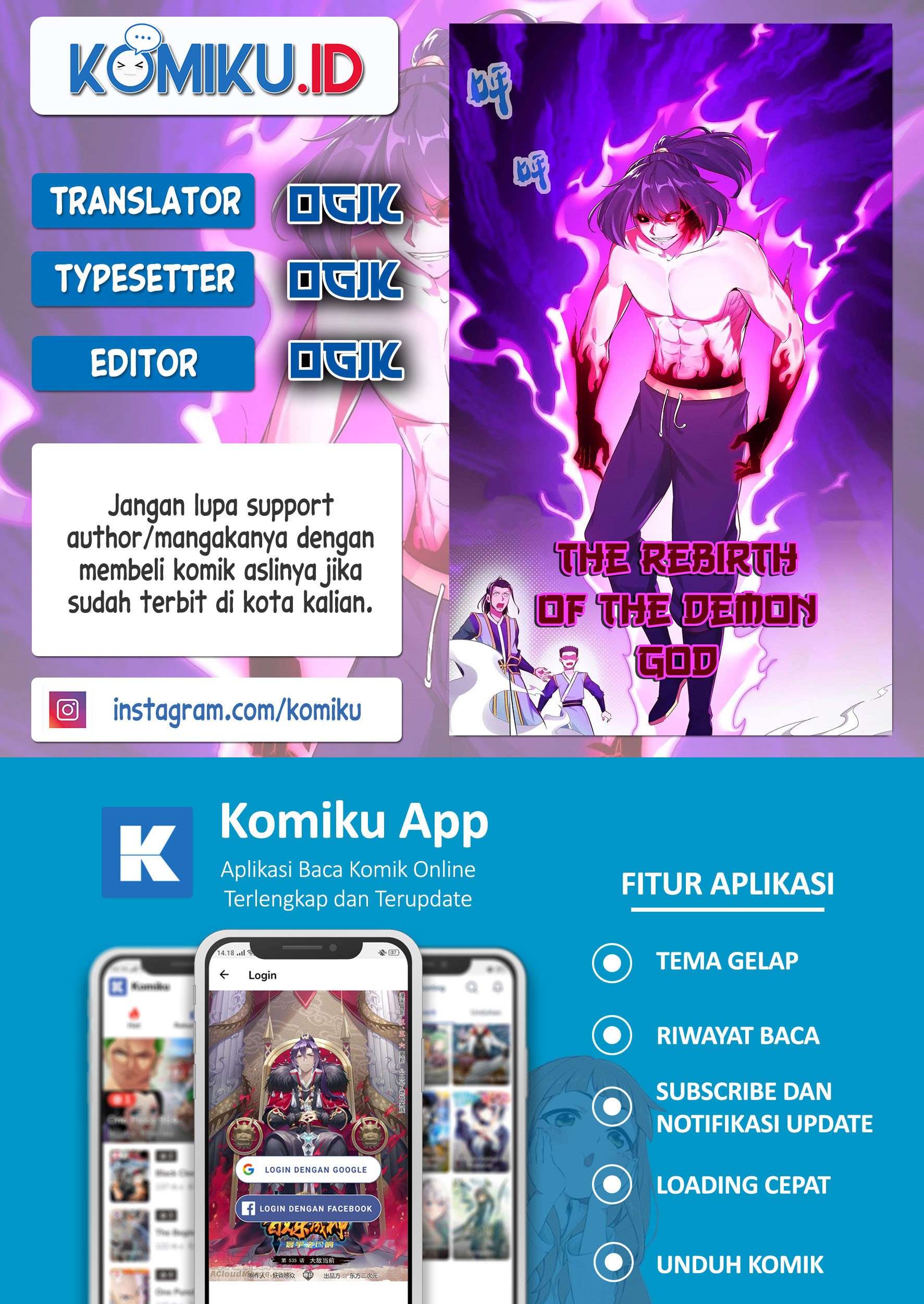 Baca Komik The Rebirth of the Demon God Chapter 71 Gambar 1