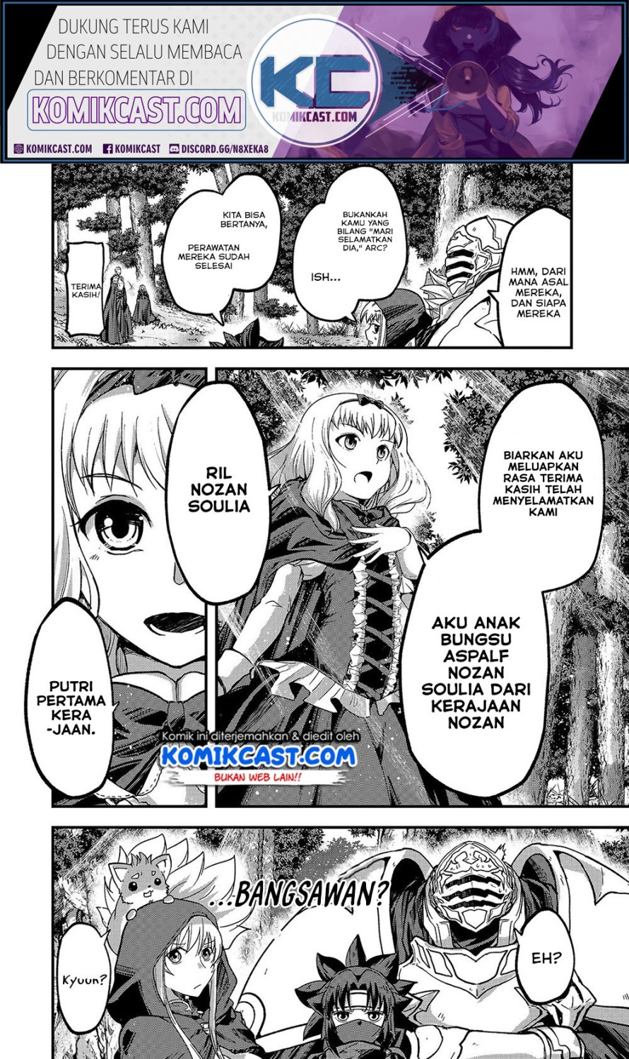 Gaikotsu Kishi-sama, Tadaima Isekai e Odekake-chuu Chapter 37 Gambar 24