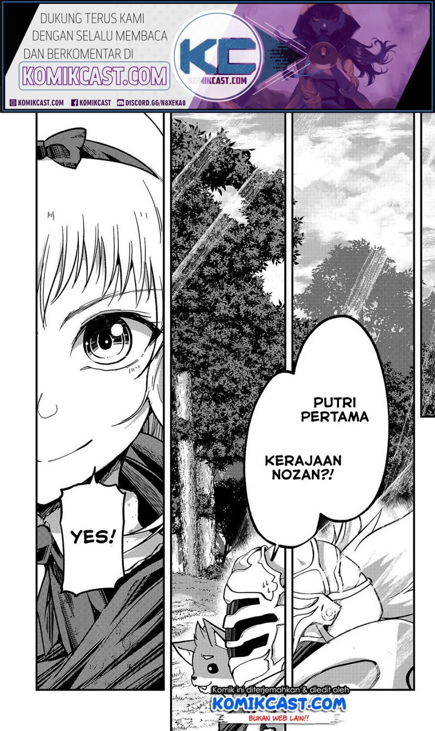Gaikotsu Kishi-sama, Tadaima Isekai e Odekake-chuu Chapter 37 Gambar 30